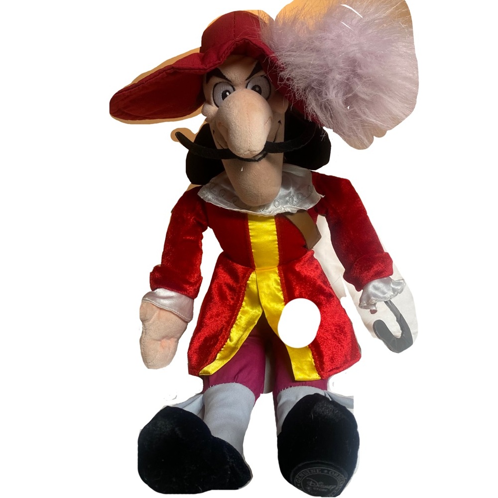 Captain Hook 20” Plushie from the Disney Store